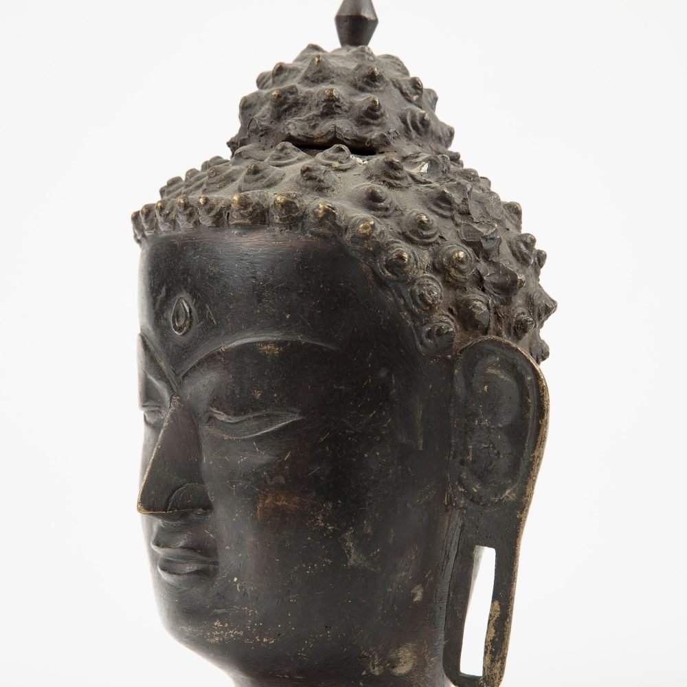 Lost-Wax Buddha, Copper with Gold Face